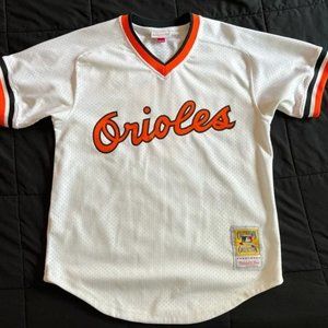 Authentic Cal Ripken Jr Baltimore Orioles 1985 Pullover Jersey